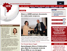 Tablet Screenshot of abeno.org.br